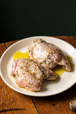 Garlic & Herb Properly Free Range Chicken Thighs On The Bone