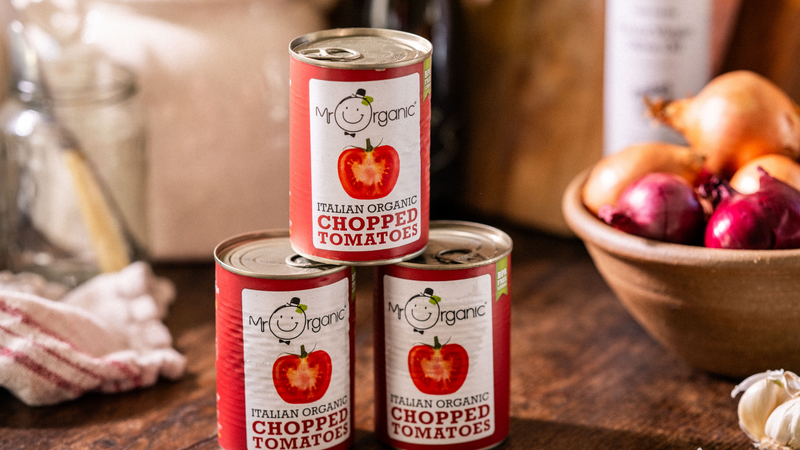Mr Organic, Chopped Tomatoes