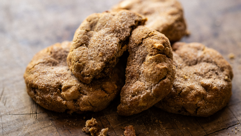 Willow & Finch handmade cinnamon and pecan cookies