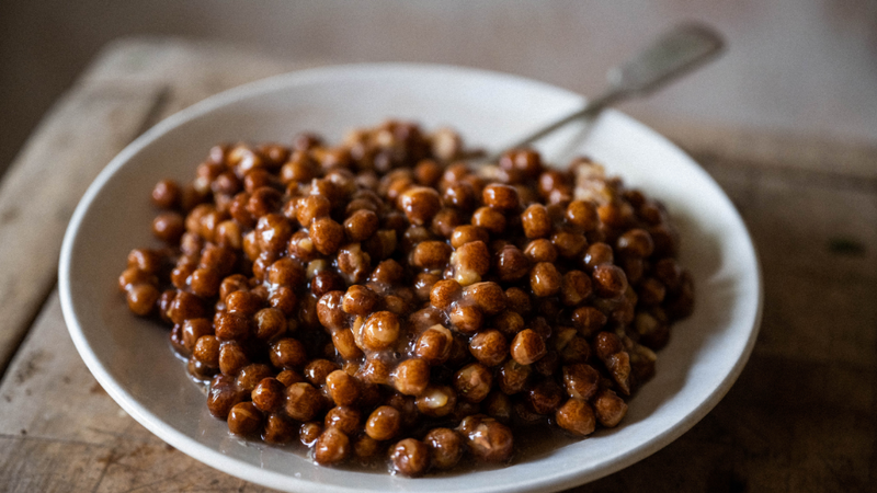 Bold Bean Co Queen Carlin peas in a jar