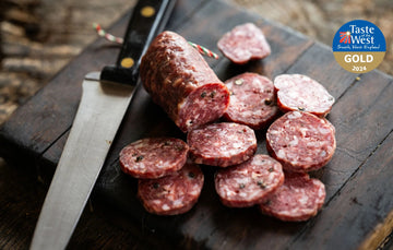 Somerset Charcuterie, Black Pepper & Garlic Salami