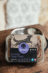 Venison Meat Feast, Raw Dog Food By Benyfit.