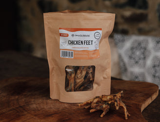 Air Dried Chicken Feet Dog Treats, Completely Natural Treat for Dogs.