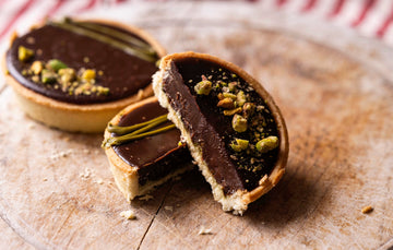 Chocolate & Pistachio Tarts