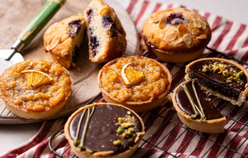 Chocolate & Pistachio Tarts
