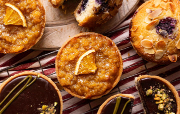 Chocolate & Pistachio Tarts
