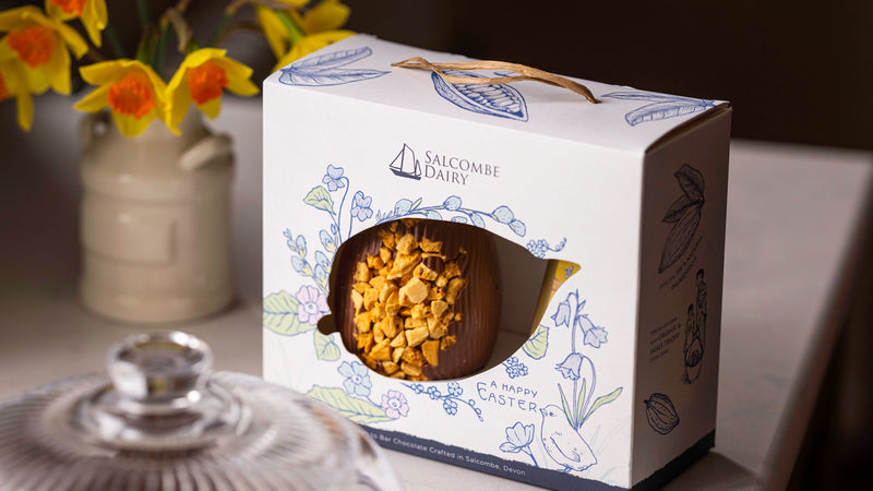 Handmade Honeycomb Easter Egg