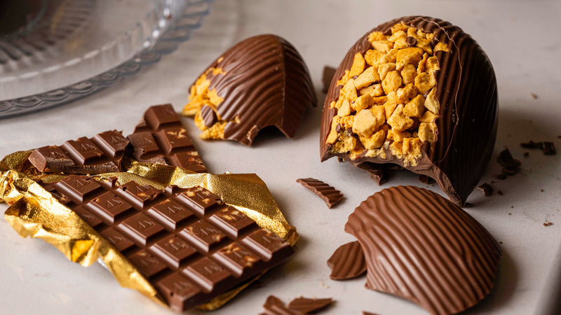 Handmade Honeycomb Easter Egg