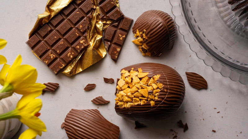 Handmade Honeycomb Easter Egg
