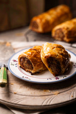 Native Pork, Caramelised Onion & Parmesan Sausage Rolls