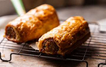 Native Pork, Caramelised Onion & Parmesan Sausage Rolls