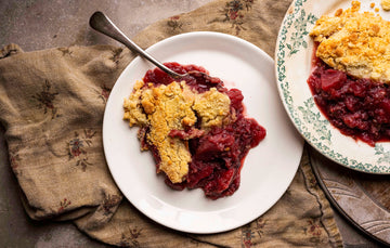 Bramley Apple & Blackberry Crumble