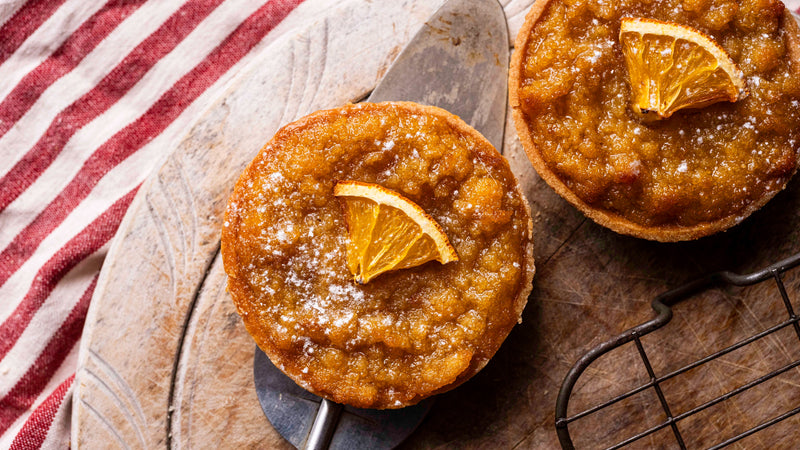 Orange Treacle Tarts