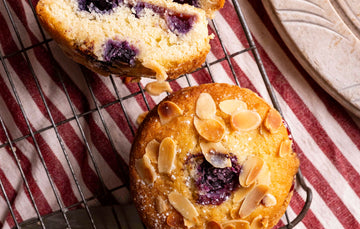 Blueberry Bakewell Tarts