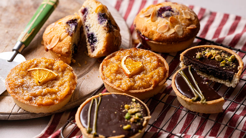 Blueberry Bakewell Tarts