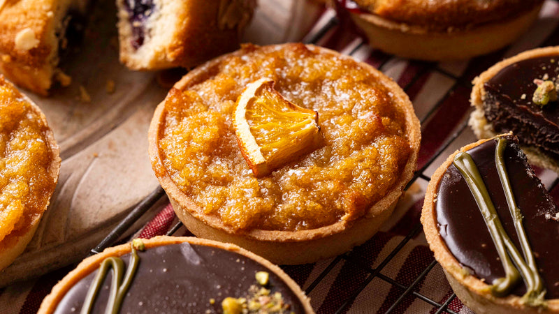 Orange Treacle Tarts