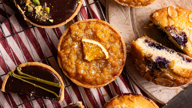 Orange Treacle Tarts