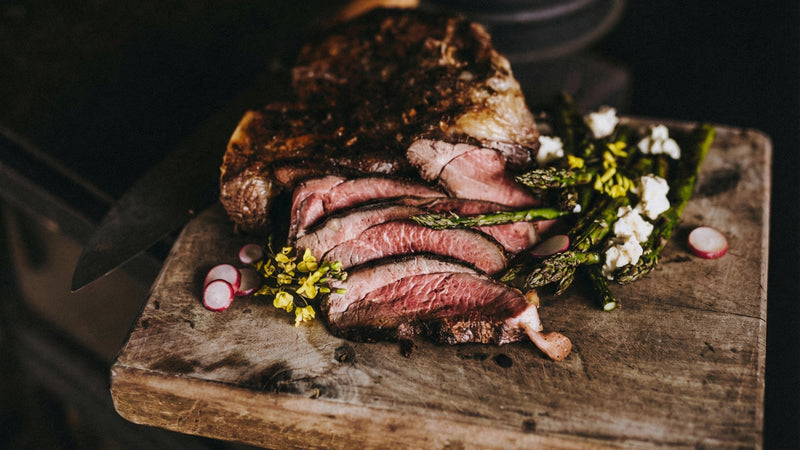Garlic & Herb Grass Fed Butterflied Leg of Lamb