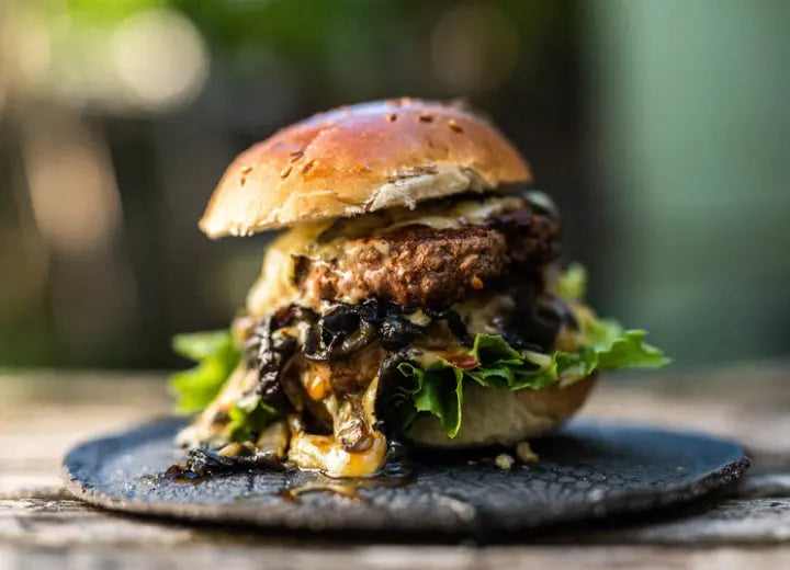 Medium BBQ Meat Box - Hickory Smash Burgers with Blue Cheese & Pale Ale