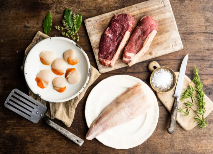 Small BBQ Meat Box - Surf & Turf BBQ Box