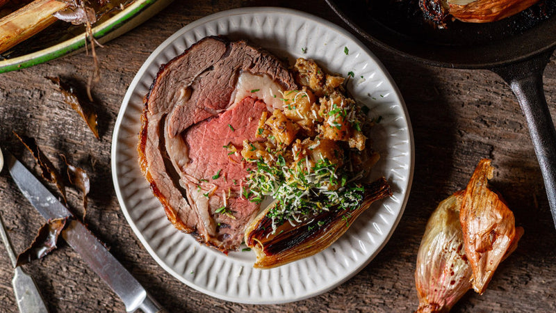 2 Bone Grass Fed Rib of Beef