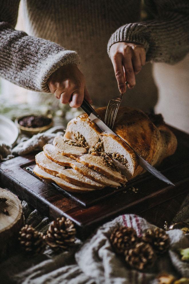 & Hazelnut Stuffed Free Range Bronze Turkey