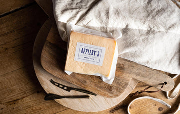 Delicious Raw Milk Cheshire Cheese from Appleby's