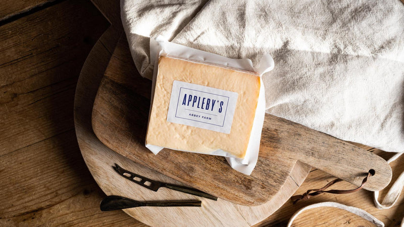 Delicious Raw Milk Cheshire Cheese from Appleby's