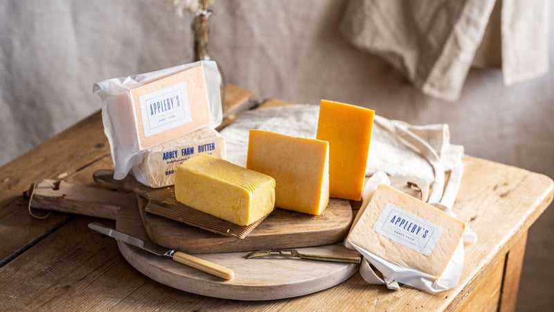 Include Appleby's, Raw Milk Cheshire Cheese in your cheese board