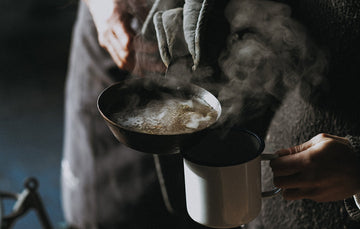 Grass Fed Beef Bone Broth Made From Chopped Beef Bones.