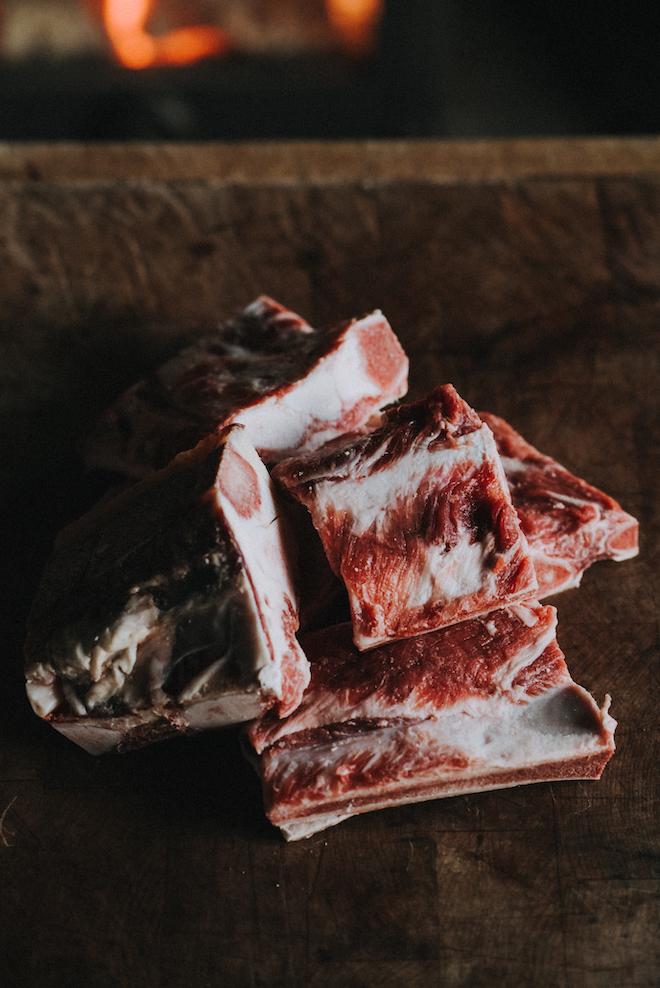 Grass Fed Beef Bones