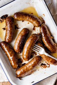 Natural Beef & Harissa Sausages