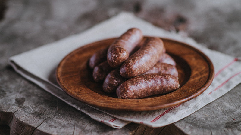 Natural Pork & Black Pudding Sausages