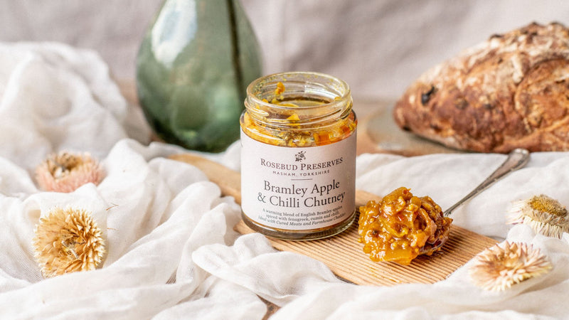 Rosebud Preserves, Bramley Apple & Chilli Chutney
