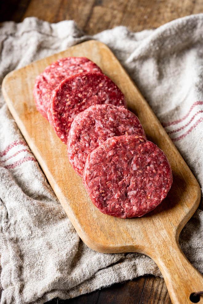 Hot Honey Pork Burgers