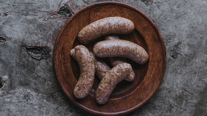 Cheese & Red Onion Marmalade Sausages