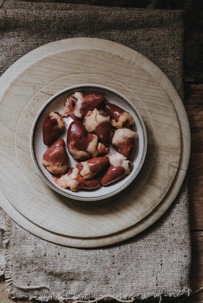 Properly Free Range Chicken Hearts