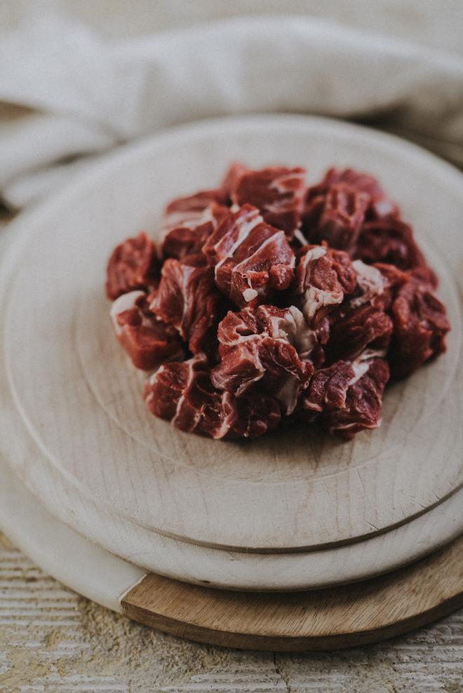 Grass Fed Diced Beef Shin