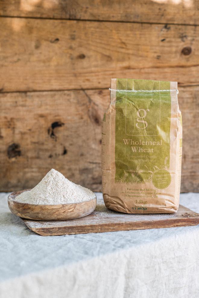 Gilchesters Organic Stoneground Wholemeal Wheat Flour