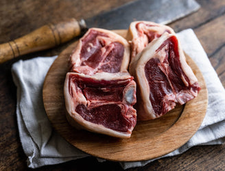 Cooked Lamb Loin Chops. Grass Fed Lamb Chops. Buy Grass Fed Lamb Chops