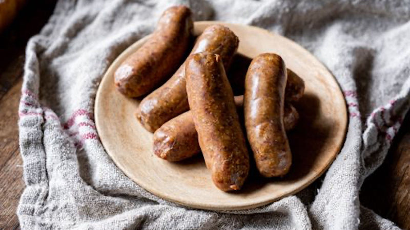 Beef & Harissa Sausages