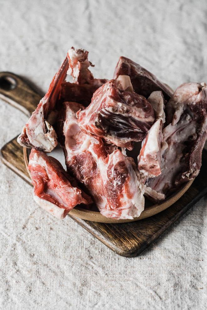 Grass Fed Lamb Bones