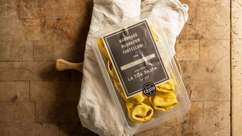 Handmade Mushroom & Cheese Tortelloni