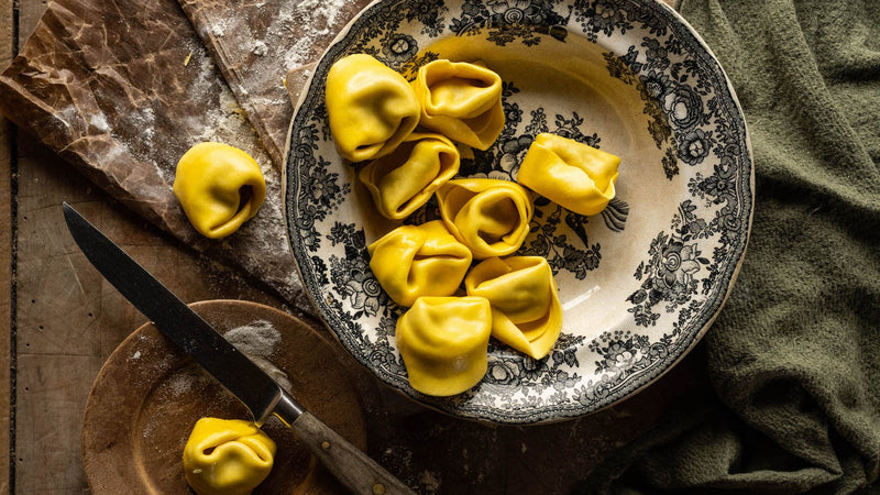 Handmade Mushroom & Cheese Tortelloni