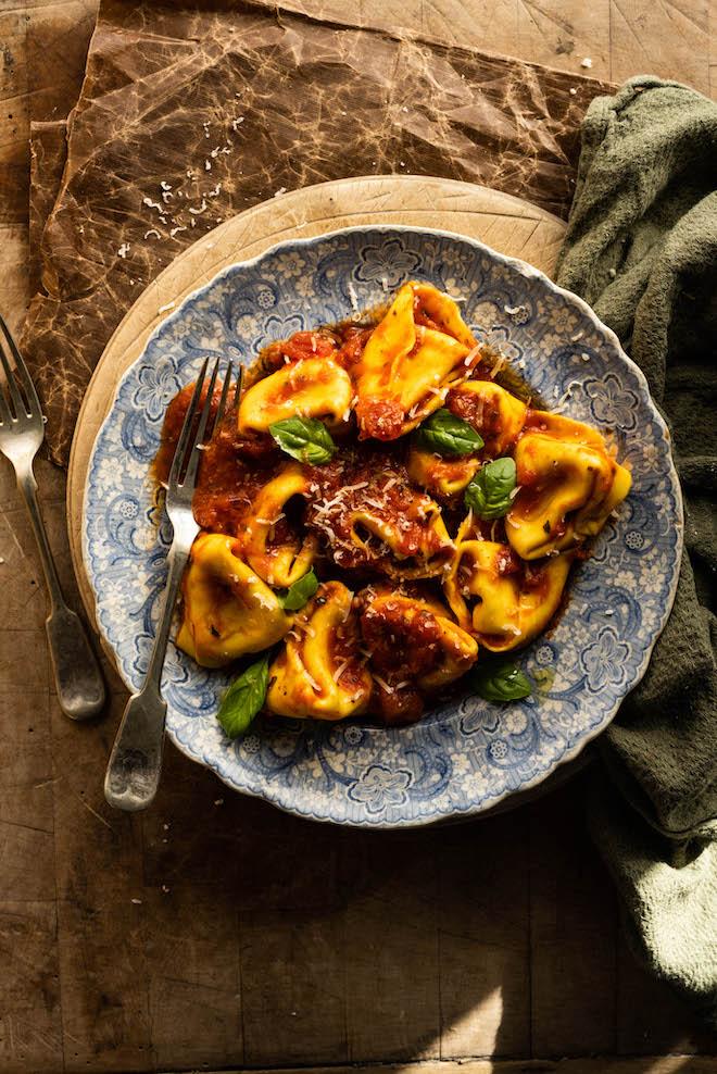 Handmade Nduja & Mascarpone Tortelloni