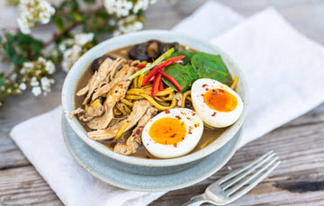 Meal made with Ossa Organic Chicken Bone Broth