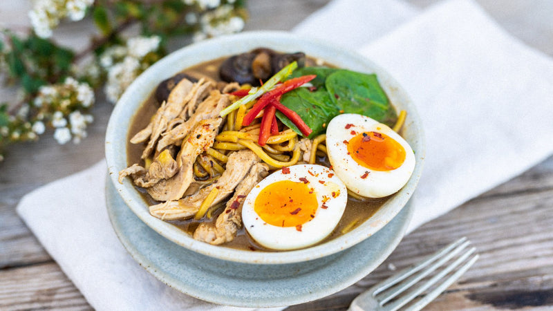Meal made with Ossa Organic Chicken Bone Broth