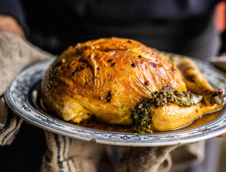 Free Range Pesto Stuffed Chicken
