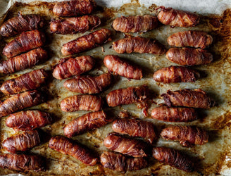 Enjoy our pigs in blankets
