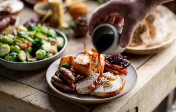 Christmas dinner with Apricot & Hazelnut Turkey